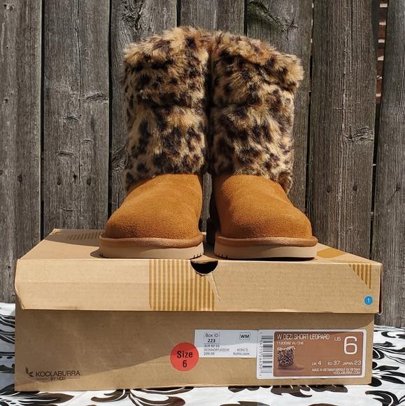 UGG Shoes Koolaburra By Ugg Dezi Short Leopard Poshmark